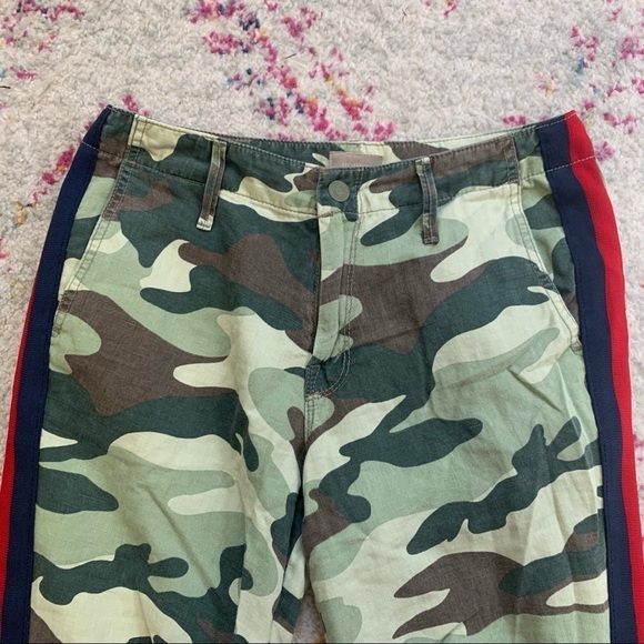 Mother Cargo Joggers The No Zip Fit in Girl, Boy, Etc Camouflage sz 25 - Picture 4 of 8